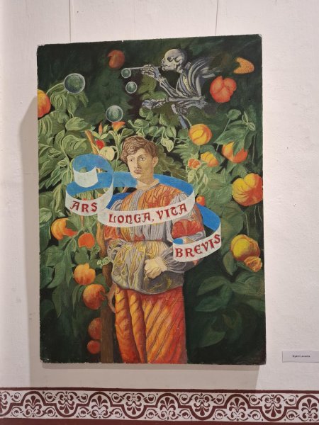 Barokk oltárkép restaurálása