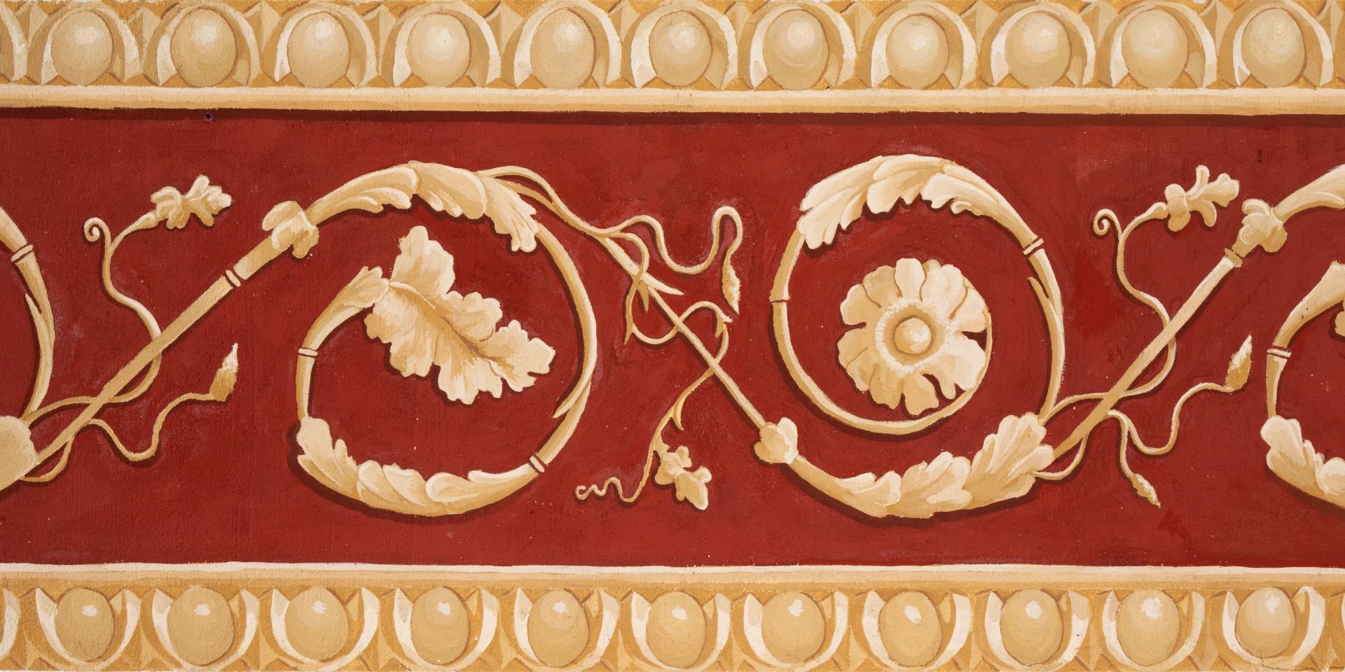 Reneszánsz stílusú stukkó imitáció