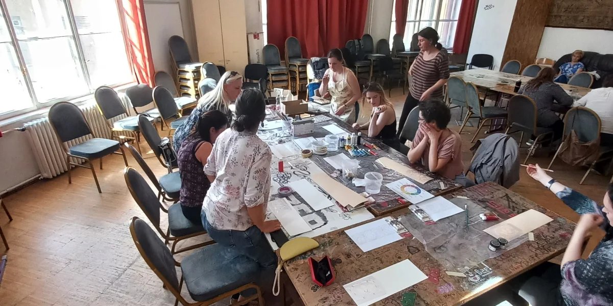 Szépmíves workshop a Kisképzőben