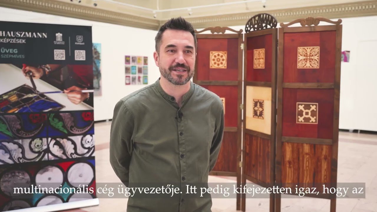 A szépmíves képzést bemutató kisfilm